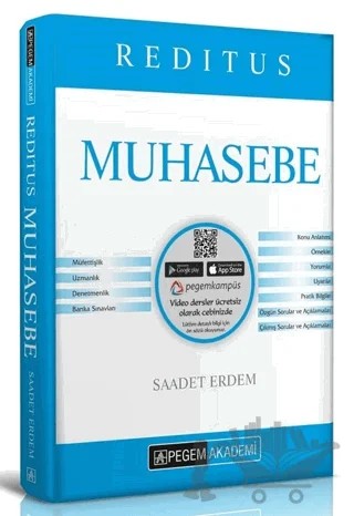 2019 KPSS A Grubu Reditus Muhasebe Konu Anlatımı – Saadet Erdem – Pegem Akademi Yayıncılık kitap kapağı