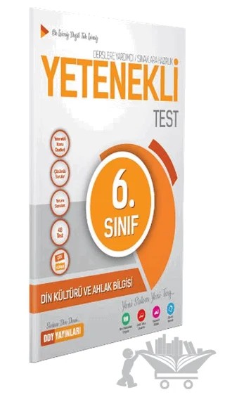 6. Sınıf Din Kültürü ve Ahlak Bilgisi Yetenekli Test – Kolektif – DDY Yayınları kitap kapağı
