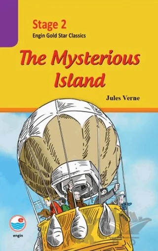 The Mysterious Island (Cd'li) - Stage 2 – Jules Verne – Engin Yayınevi kitap kapağı