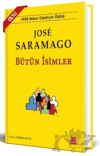 Bütün İsimler – Jose Saramago – Kırmızı Kedi Yayınevi kitap kapağı