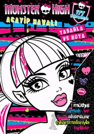 Monster High - Acayip Havalı – Kolektif – Doğan Egmont Yayıncılık kitap kapağı