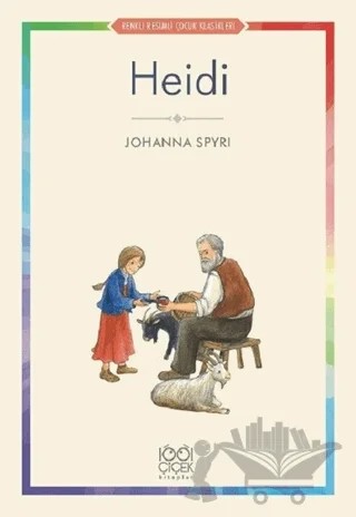 Heidi – Johanna Spyri – 1001 Çiçek Kitaplar kitap kapağı