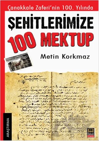 Şehitlerimize 100 Mektup – Metin Korkmaz – Ozan Yayıncılık kitap kapağı