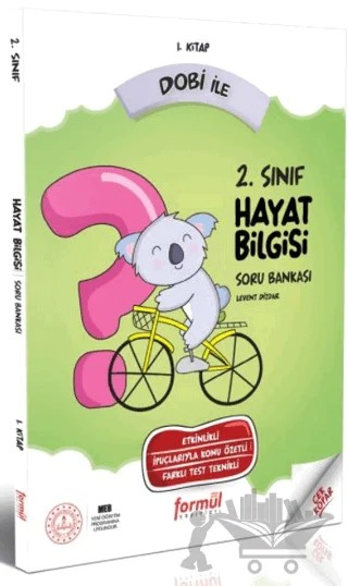 DOBİ 2. Sınıf Hayat Bilgisi Soru Bankası – Sabriye Şakar – Formül Yayınları kitap kapağı