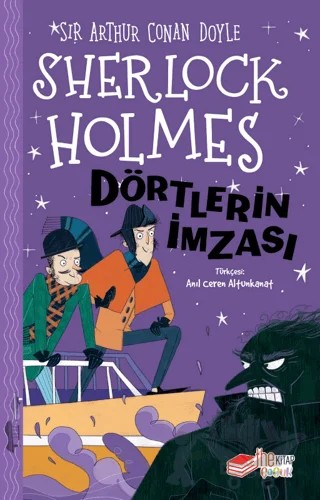 Sherlock Holmes - Dörtlerin İmzası – Sir Arthur Conan Doyle – The Kitap Çocuk kitap kapağı
