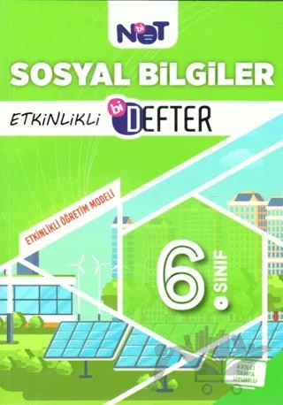 6. Sınıf Sosyal Bilgiler Etkinlikli Bi Defter – Kolektif – Bi Not Yayınları kitap kapağı