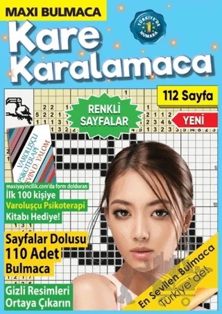 Maxi Kare Karalamaca 19 – Bertan Kodamanoğlu – Maxi Yayıncılık kitap kapağı