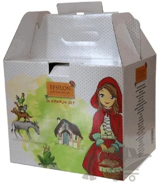Dünya Klasikleri 26 Kitaplık Tam Set (Kutulu) – Alexandre Dumas, Antoine de Saint-Exupery, Carlo Collodi, Charlotte Bronte, Daniel Defoe, Edith Nesbit, Edmondo De Amıcıs, Eleanor H. Porter, Frances Hodgson Burnett, Grimm Kardeşler, Jack London, Johanna Spyri, Jonathan Swift, Jules Verne, Kolektif, Lewis Carroll, Louisa May Alcott, 6 yazar daha – Epsilon Yayınevi kitap kapağı