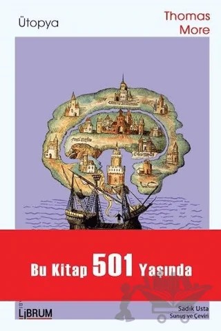 Ütopya – Thomas More – Librum Kitap kitap kapağı