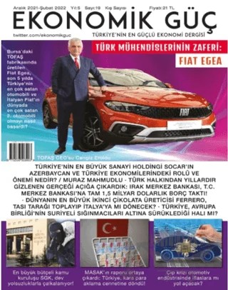 Ekonomik Güç Dergisi Sayı: 19 Aralık 2021 - Şubat 2022 – Ekonomik Güç Dergisi kitap kapağı