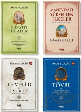 Hidayet ve Maneviyat Kitap Seti (4 Kitap) – İmam Gazali – Çelik Yayınevi kitap kapağı