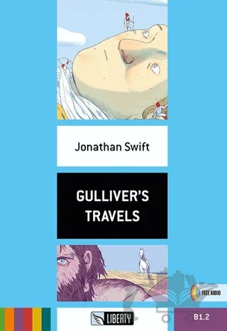Gulliver's Travels (Step Up) B1.2 – Jonathan Swift – Liberty kitap kapağı