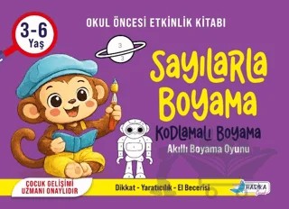Sayılarla Boyama – Nevbahar Erçoklu – Harika Çocuk Yayınları kitap kapağı