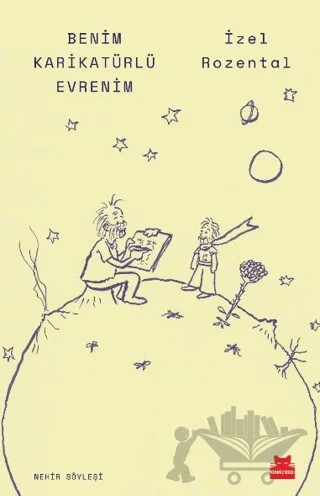 Benim Karikatürlü Evrenim – Enis Batur, Elif Aydoğdu – Kırmızı Kedi Yayınevi kitap kapağı