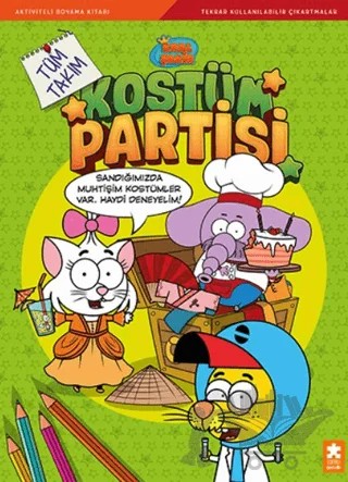 Kral Şakir Kostüm Partisi - Tüm Takım – Varol Yaşaroğlu – Eksik Parça Yayınları kitap kapağı