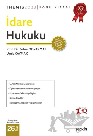 THEMIS - İdare Hukuku Konu Kitabı – Zehra Odyakmaz, Ümit Kaymak – Seçkin Yayıncılık kitap kapağı