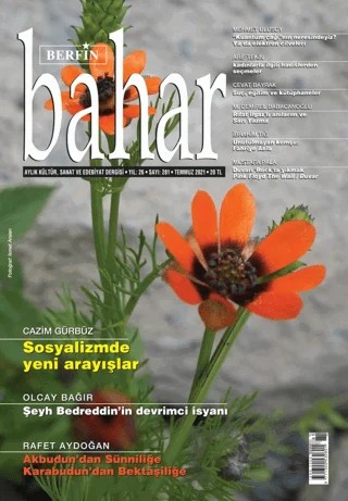 Berfin Bahar Aylık Kültür Sanat ve Edebiyat Dergisi Sayı: 281 Temmuz 2021 – Berfin Bahar Dergisi kitap kapağı