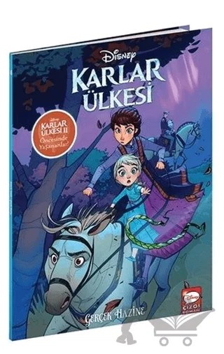 Gerçek Hazine - Disney Karlar Ülkesi – Joe Caramagna – Beta Kids kitap kapağı