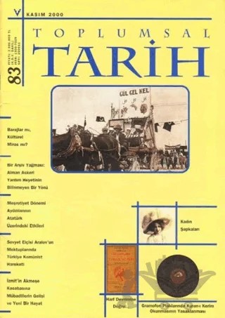 Toplumsal Tarih Dergisi Sayı: 83 – Tarih Vakfı Yurt Yayınları - Toplumsal Tarih Dergisi kitap kapağı
