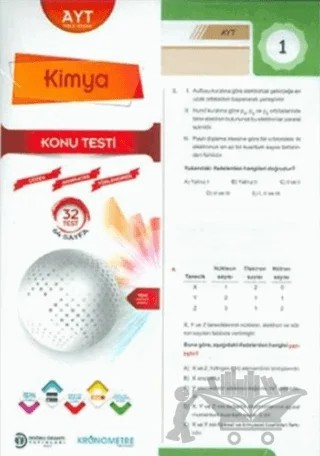 AYT Kimya Yaprak Test – Kolektif – Doğru Orantı Yayınları kitap kapağı