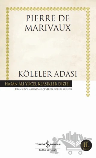 Köleler Adası – Pierre de Marivaux – İş Bankası Kültür Yayınları kitap kapağı