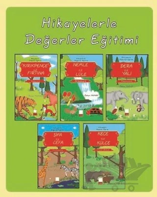 Hikayelerle Değerler Eğitimi Seti (5 Kitap Takım) – Özkan Yaman – Yarım Elma kitap kapağı
