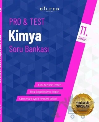 11. Sınıf Kimya Protest Soru Bankası – Kolektif – Bilfen Yayıncılık kitap kapağı