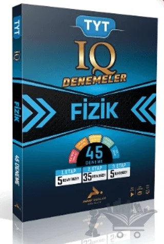 TYT IQ Fizik Video Çözümlü 45 Branş Deneme – Kolektif – Paraf Yayınları kitap kapağı