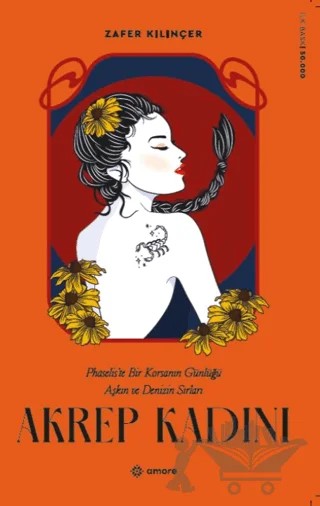 Akrep Kadını – Zafer Kılınçer – Amore Yayınevi kitap kapağı