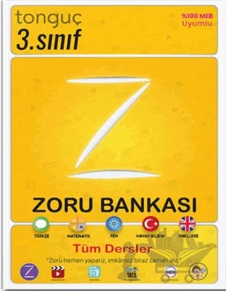 3. Sınıf Tüm Dersler Zoru Bankası – Kolektif – Tonguç Akademi kitap kapağı