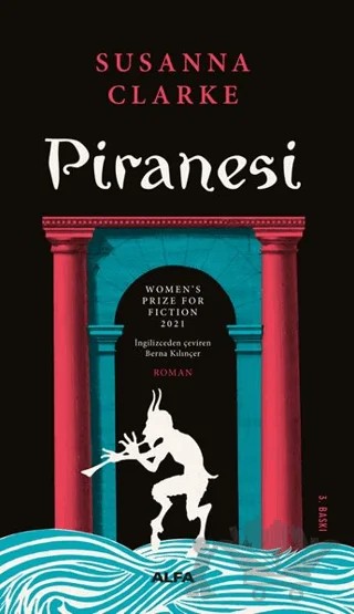 Piranesi – Susanna Clarke – Alfa Yayınları kitap kapağı
