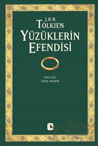 Yüzüklerin Efendisi Tek Cilt Özel Basım – J. R. R. Tolkien – Metis Yayınları kitap kapağı