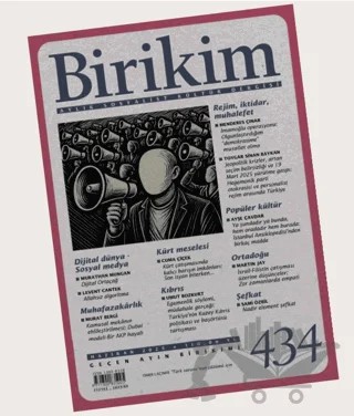 Birikim Aylık Sosyalist Kültür Dergisi Sayı: 434 Haziran 2025 – Birikim Yayınları kitap kapağı
