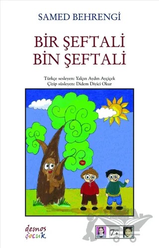 Bir Şeftali Bin Şeftali – Samed Behrengi – Demos Yayınları kitap kapağı