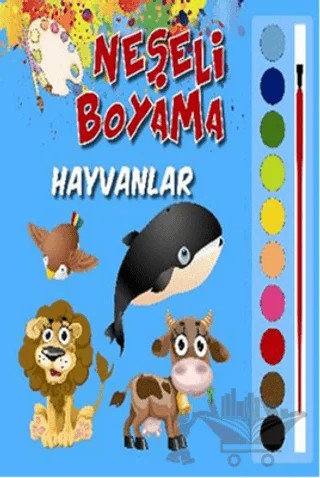 Neşeli Boyama - Hayvanlar – Kolektif – Parıltı Yayınları kitap kapağı