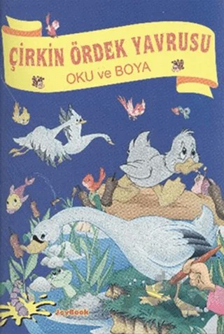Çirkin Ördek Yavrusu - Oku ve Boya – Kolektif – Parıltı Yayınları kitap kapağı