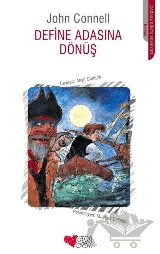 Define Adasına Dönüş – John Connell – Can Çocuk Yayınları kitap kapağı