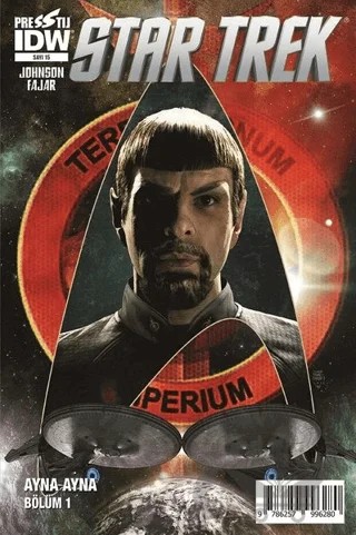 Star Trek Sayı 15: Ayna Ayna Bölüm 1 – Mike Johnson – Presstij Kitap kitap kapağı