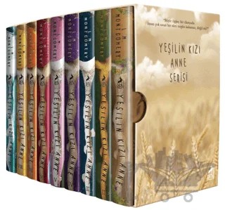 Yeşilin Kızı Anne - 9 Kitap Kutulu Set – L. M. Montgomery – Ren Kitap kitap kapağı