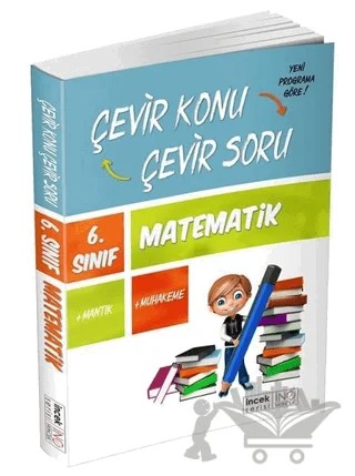 6. Sınıf Matematik Çevir Konu Çevir Soru – Kolektif – İnovasyon Yayınları kitap kapağı
