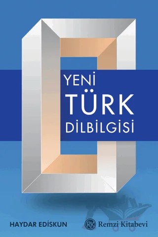 Yeni Türk Dilbilgisi – Haydar Ediskun – Remzi Kitabevi kitap kapağı