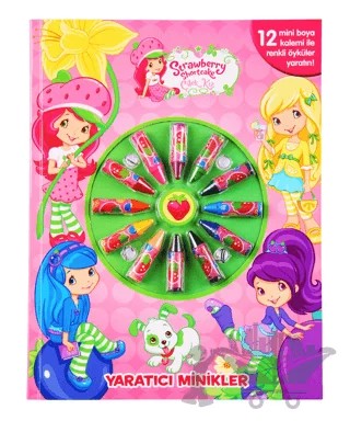 Disney Yaratıcı Minikler - Çilek Kız – Kolektif – Doğan Egmont Yayıncılık kitap kapağı