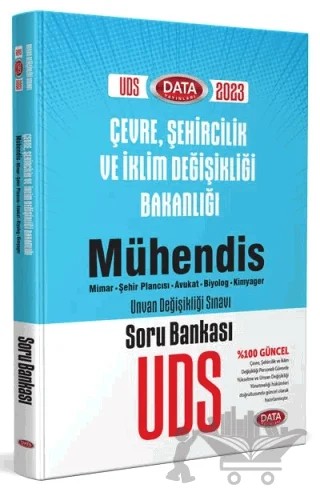 Çevre, Şehircilik ve İklim Bakanlığı Mühendis Unvan Değişikliği Sınavı Soru Bankası – Kolektif – Data Yayınları kitap kapağı