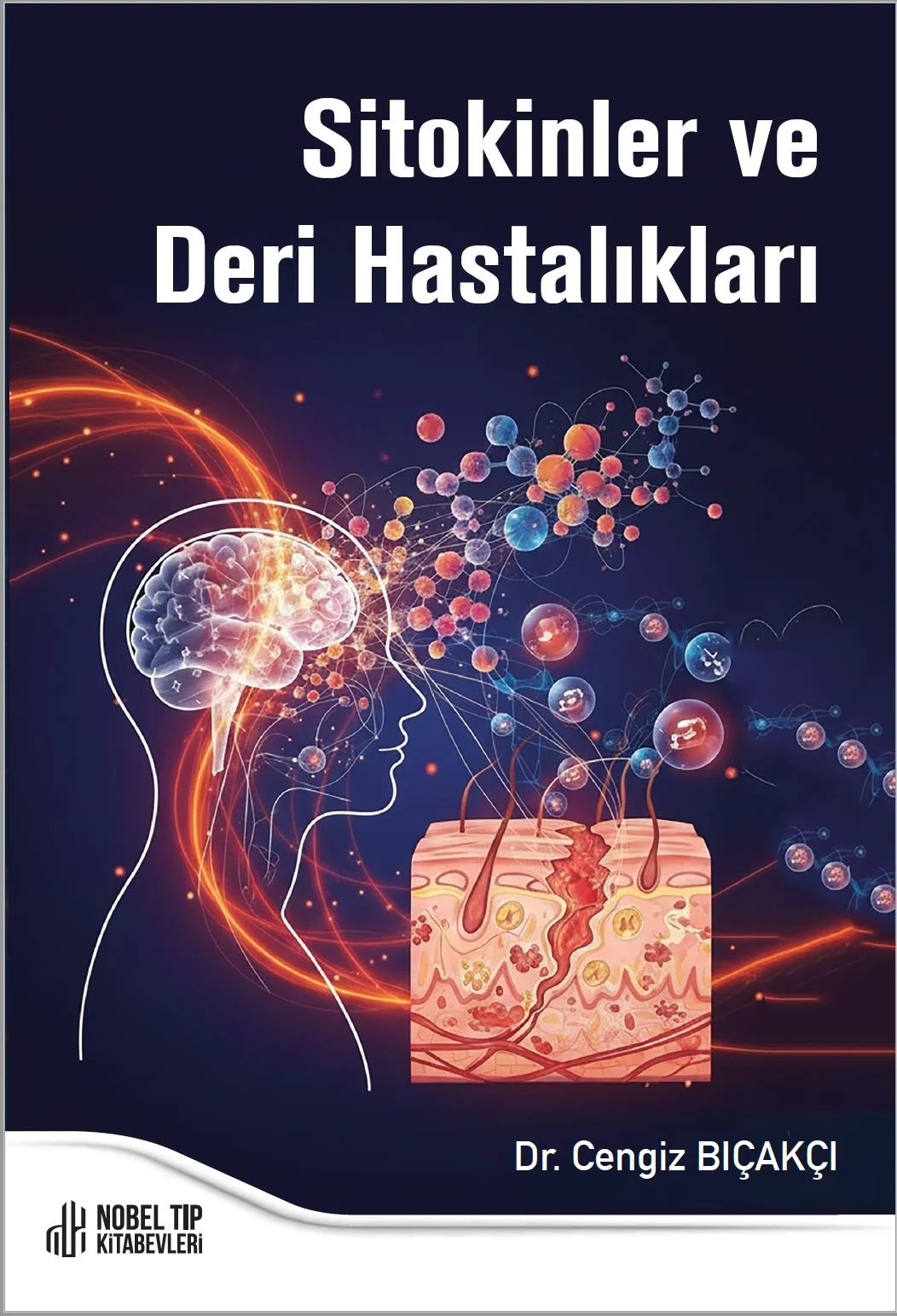 Sitokinler ve Deri Hastalıkları – Nobel Tıp Kitabevi kitap kapağı