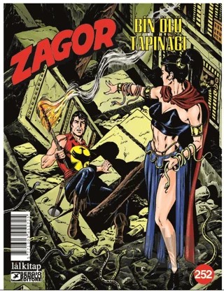 Zagor Sayı 252 – Jacopo Rauch – Lal Kitap kitap kapağı