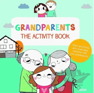Grandparents - The Activity Book – Kolektif – Auzou Books kitap kapağı