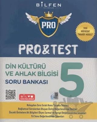 5. Sınıf Din Kültürü ve Ahlak Bilgisi Protest Soru Bankası – Kolektif – Bilfen Yayıncılık kitap kapağı