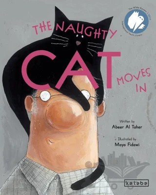 The Naughty Cat Moves in – Abeer Al-Taher – Ketebe Publishing kitap kapağı