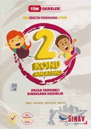 2. Sınıf Tüm Dersler Konu Anlatımlı – Kolektif – Sınav Yayınları kitap kapağı