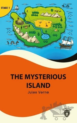 The Mysterious Island - Stage 1 – Jules Verne – Dorlion Yayınları kitap kapağı
